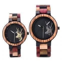 Kurrajong Couple’s Wooden Watch